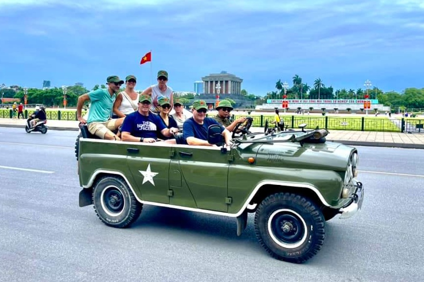 Hanoi Military Jeep Tour Most Popular Experience