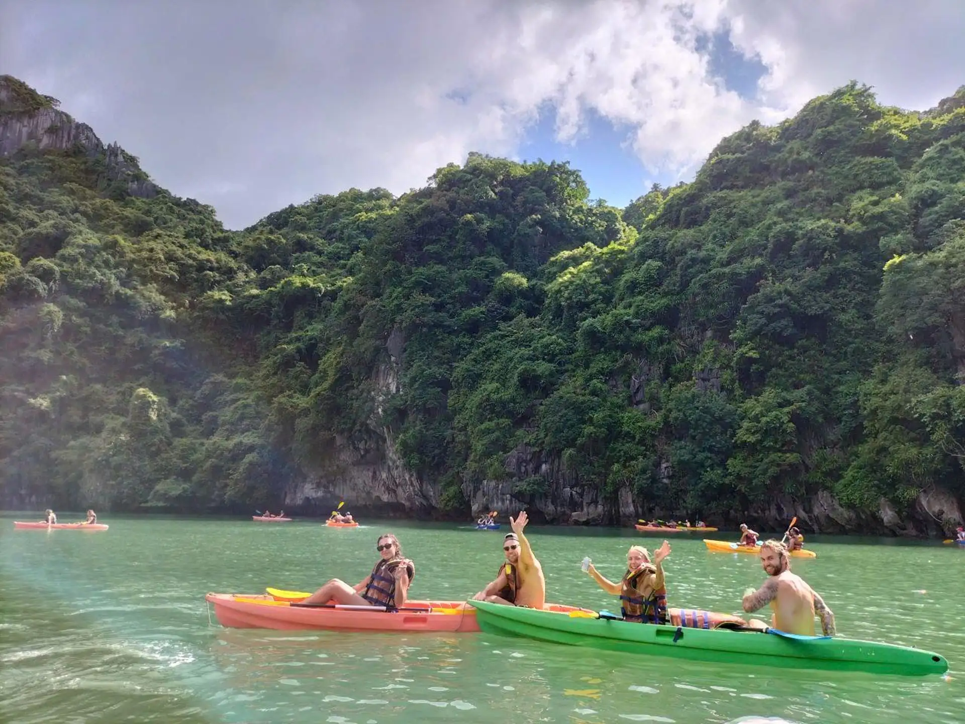 Hanoi Ha Long Bay Day Cruise Swimming Meal Kayaking